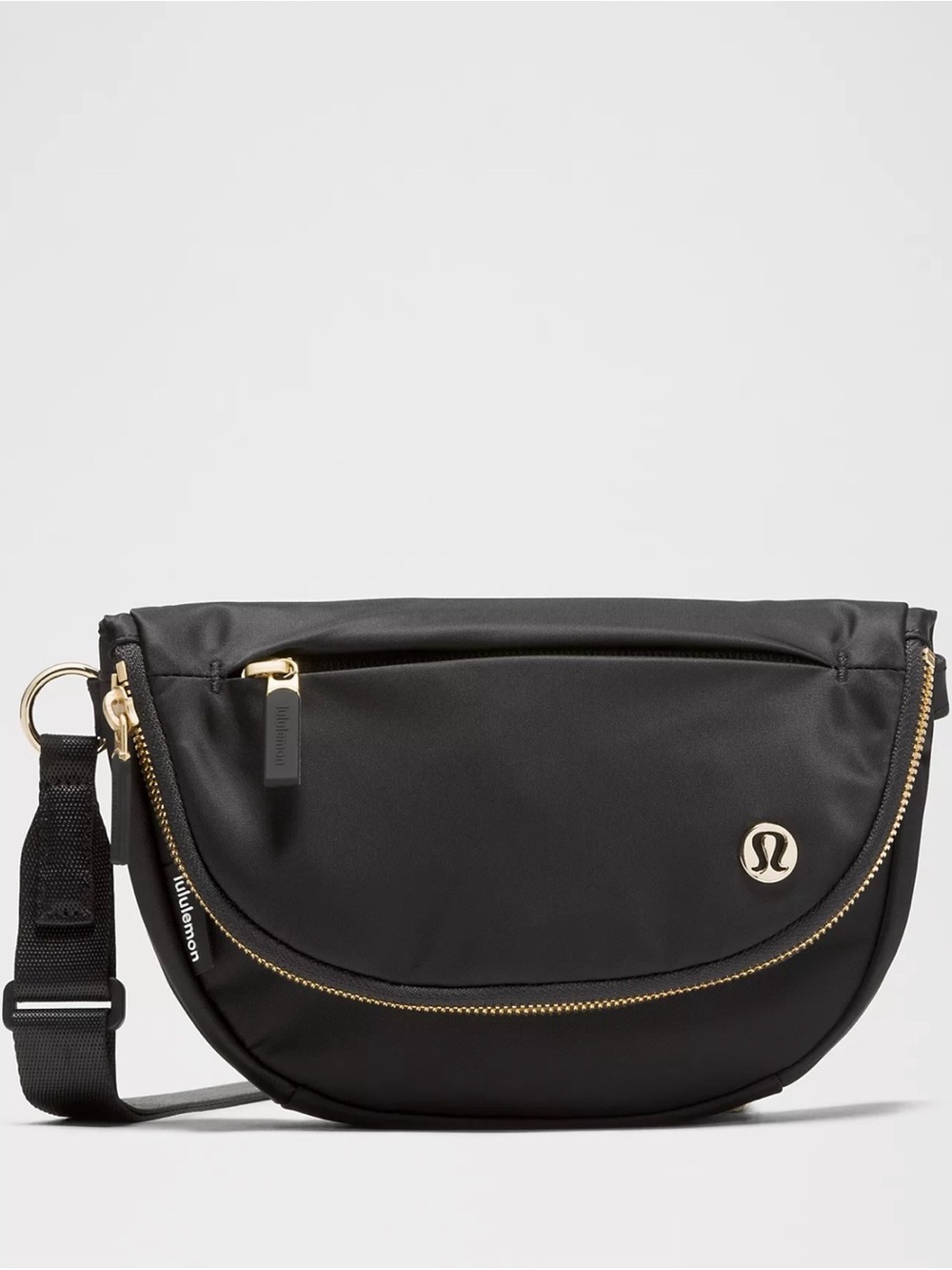 Lululemon All Night Festival Bag Micro 2L Black Gold NWOT